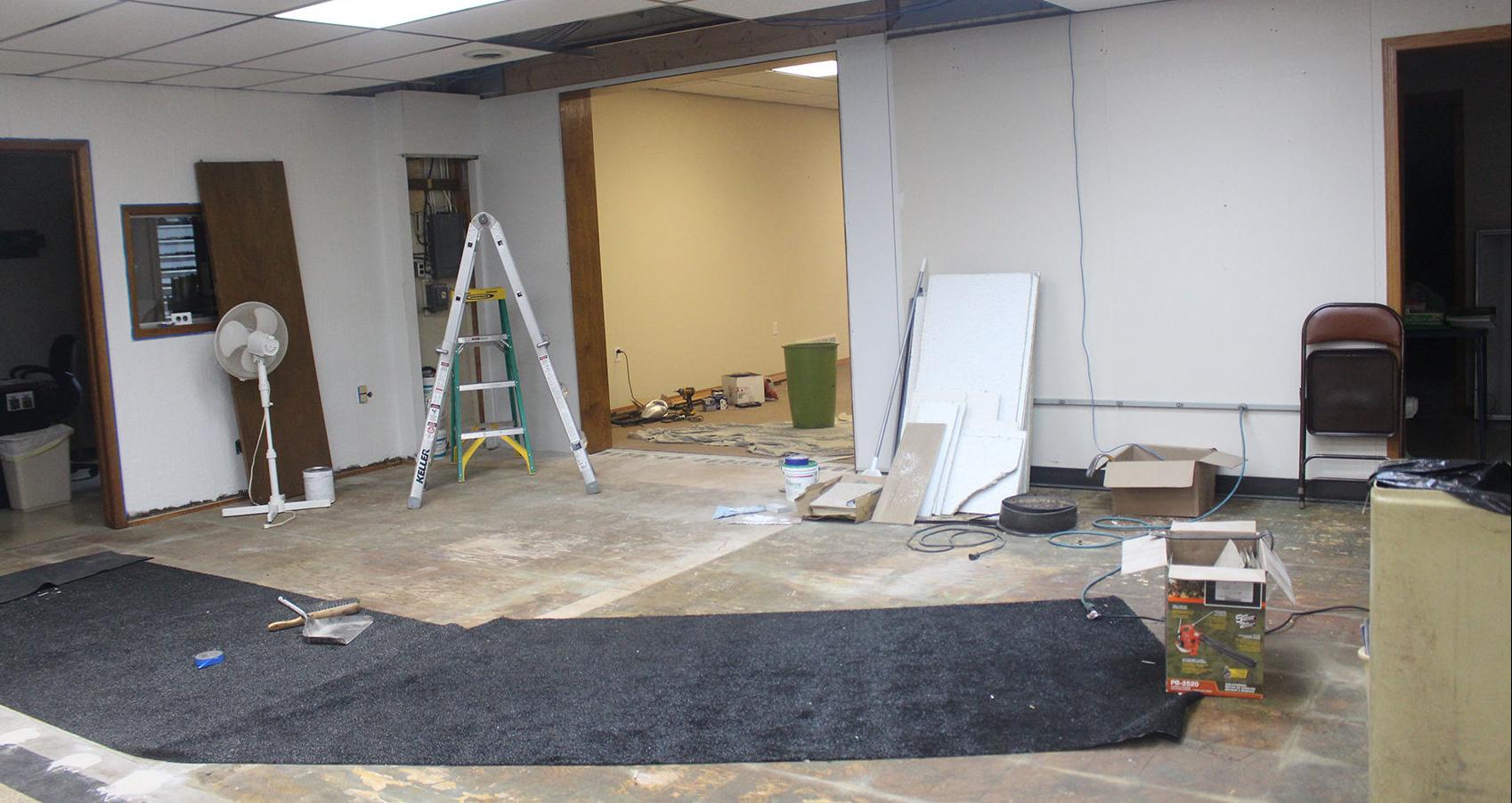 Remodel of unused space happening